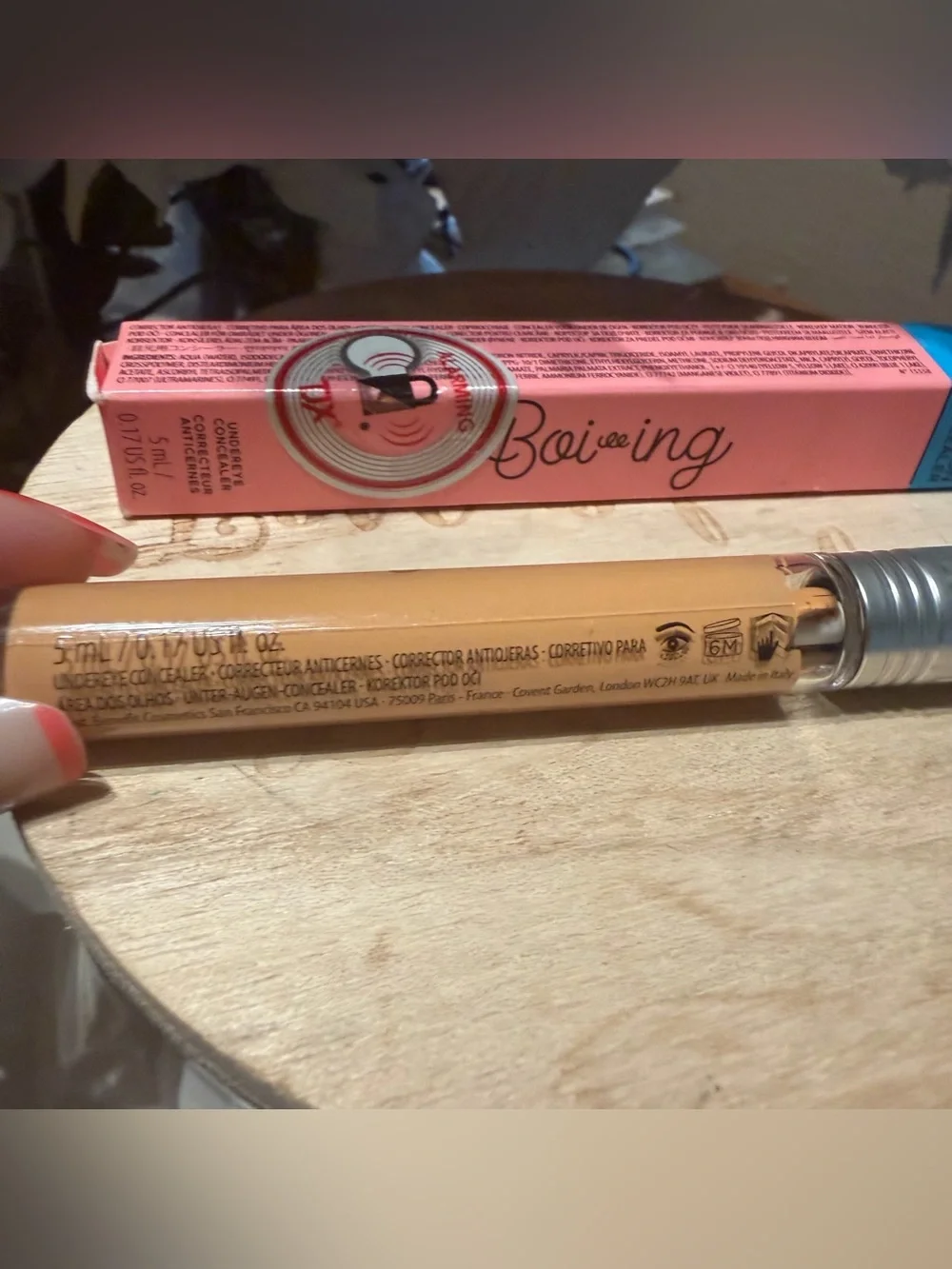 Benefit Boi-ing Bright on Concealer Pencil in shade Nutmeg NEW 5 ml